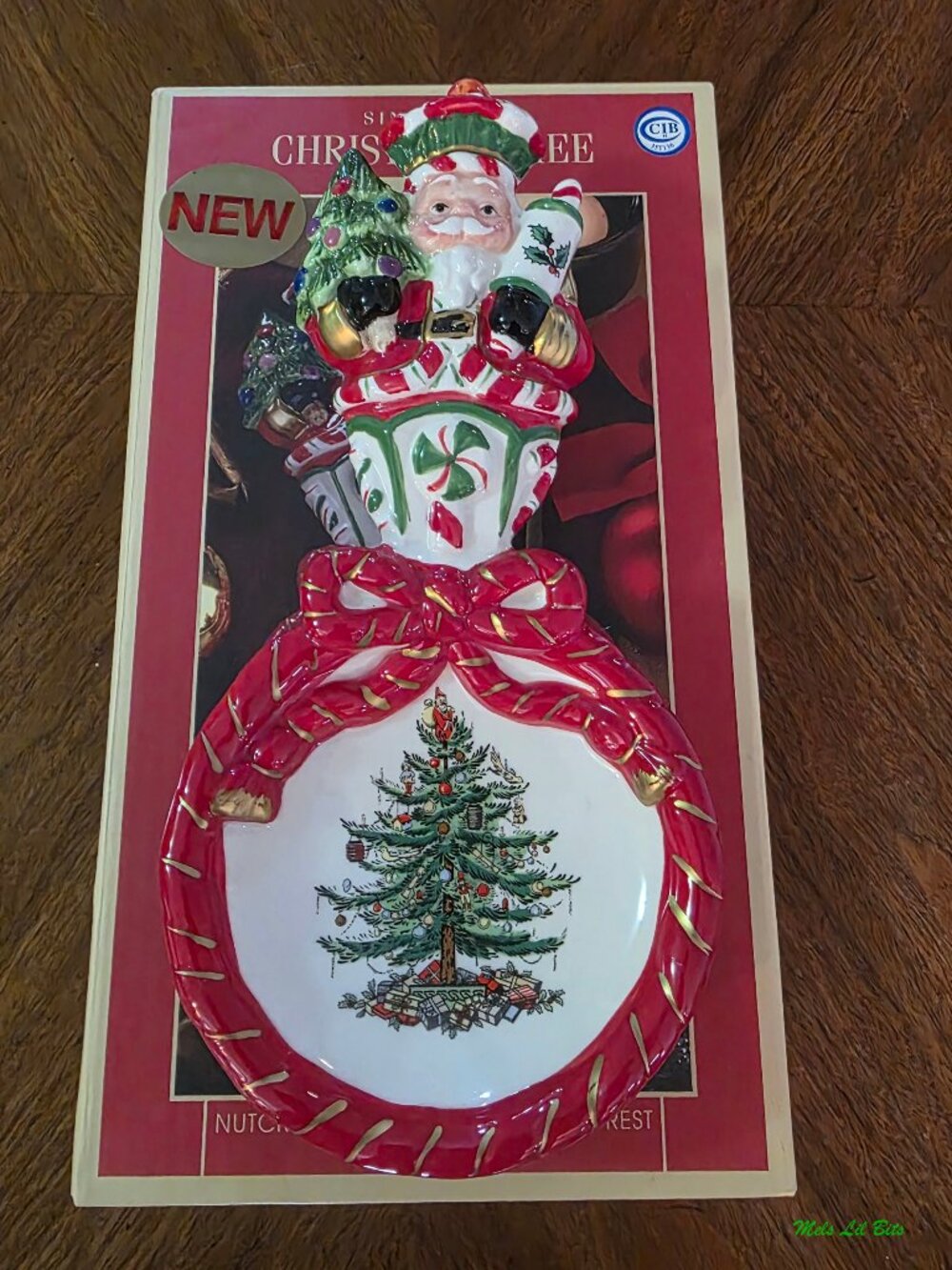 Spode Nutcracker Peppermint Spoon Rest
